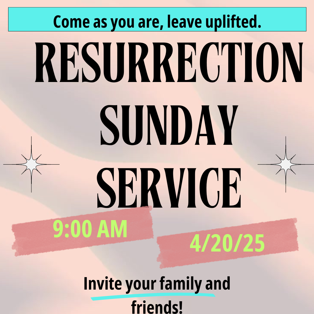 Resurrection Sunday at Bethany April 20, 2025 @ 9am