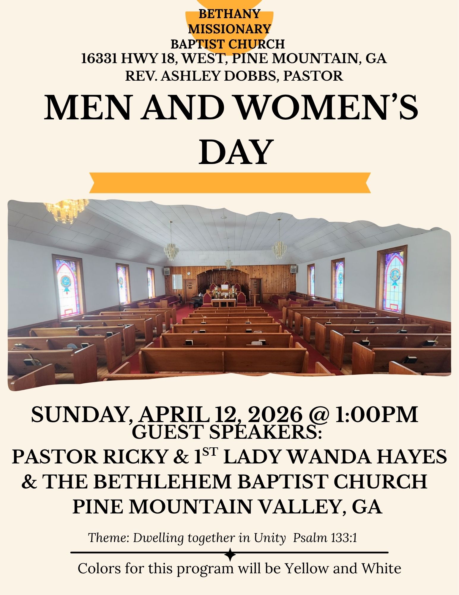 Men and Women’s Day
